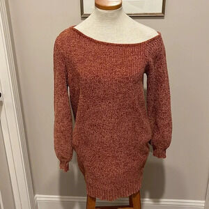 Vici - Redish Orange - Sweater Tunic - Size Small - Gently Used!!